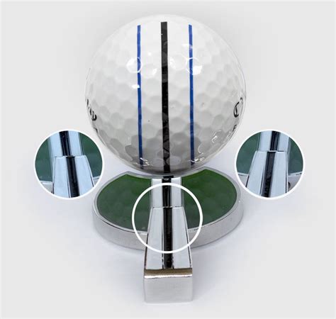 line golf ball marker|ball marker with alignment line.